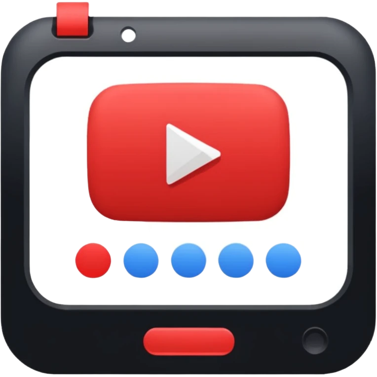 youtube interface in browser emoji