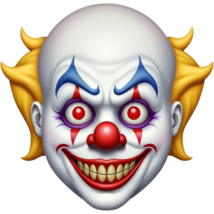 Demonic clown emoji