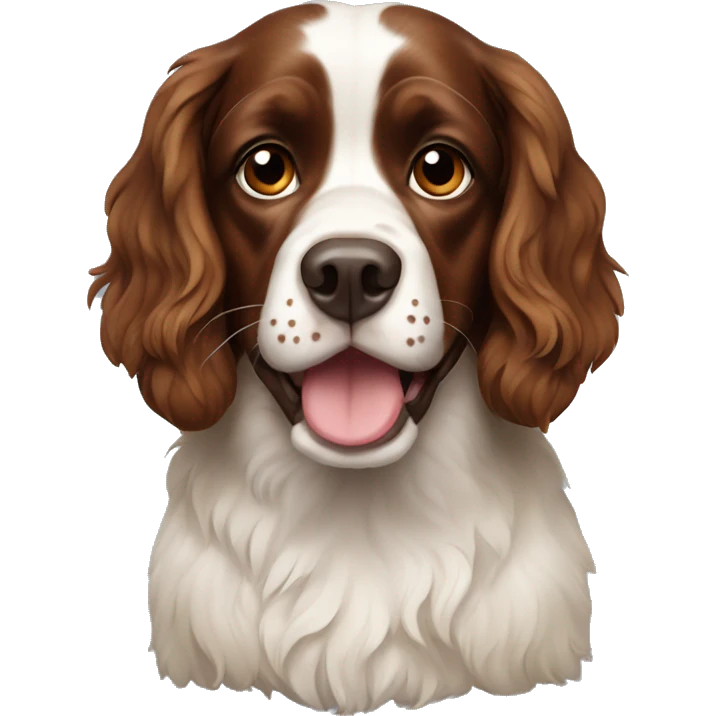 french britanny spaniel dog emoji