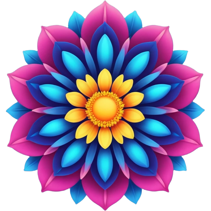 space flowers emoji