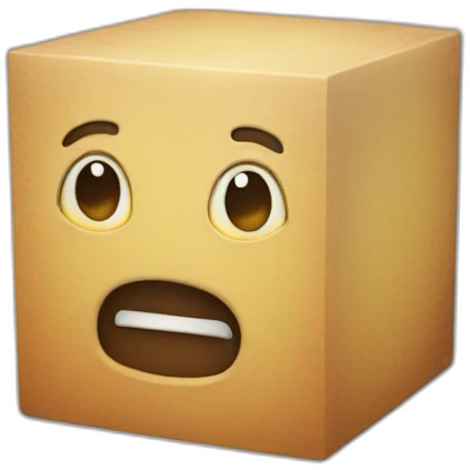 Cube 3d emoji