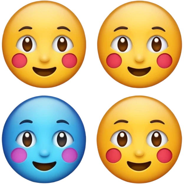 I like the first 4 emojis better emoji
