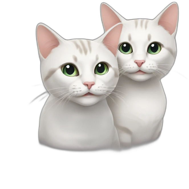 two cats emoji