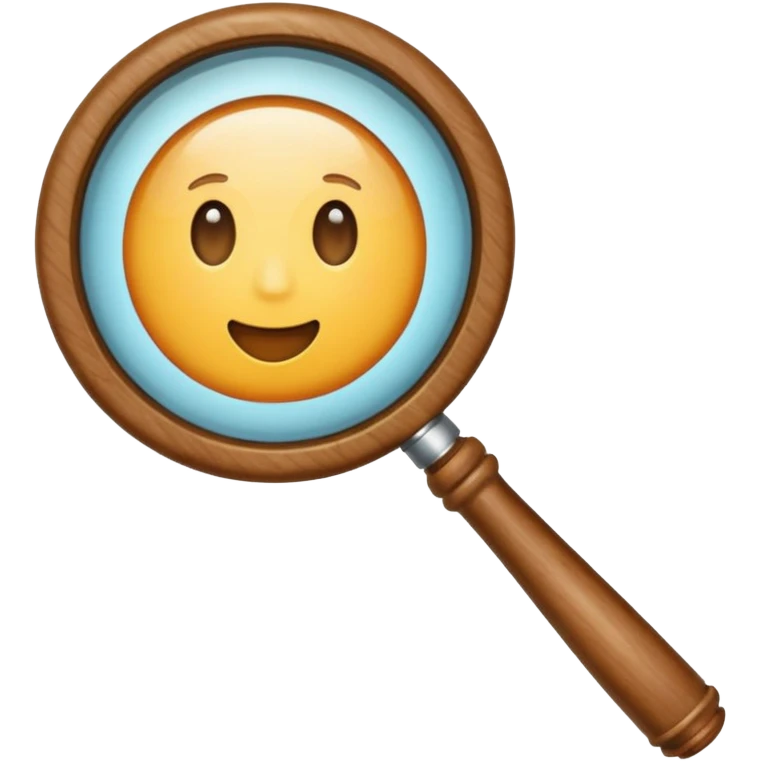 Magnifier emoji