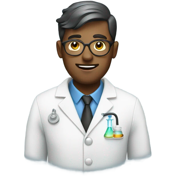 Pharmacist with vape emoji
