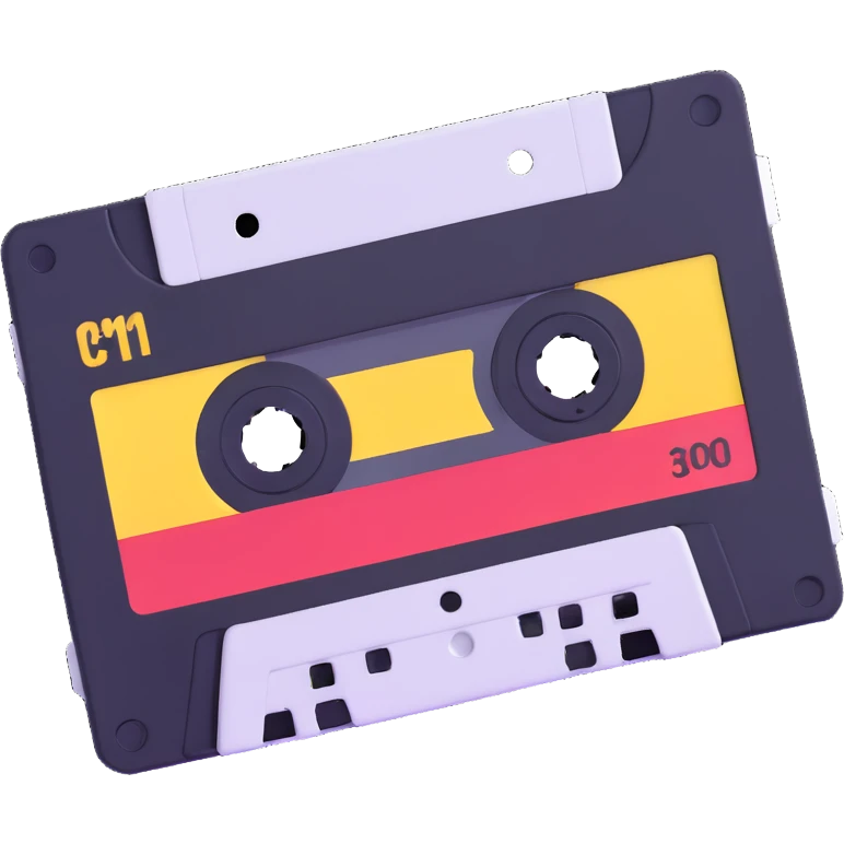 cassette tape emoji