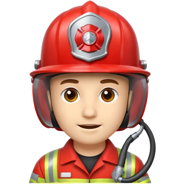 Casque de pompiers  emoji