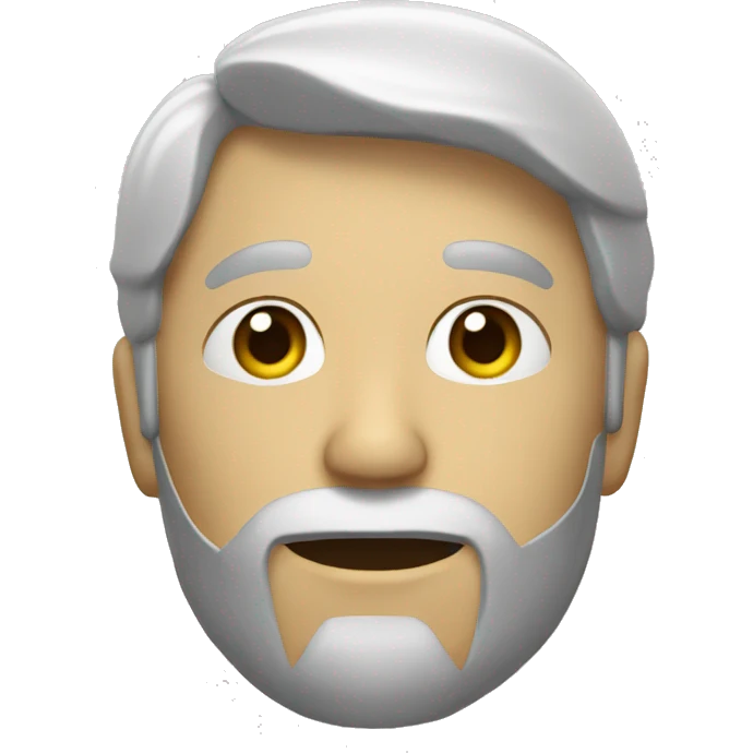 Persona con cabeza de oxagono emoji