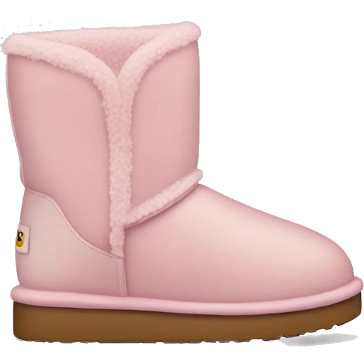 light pink uggs emoji