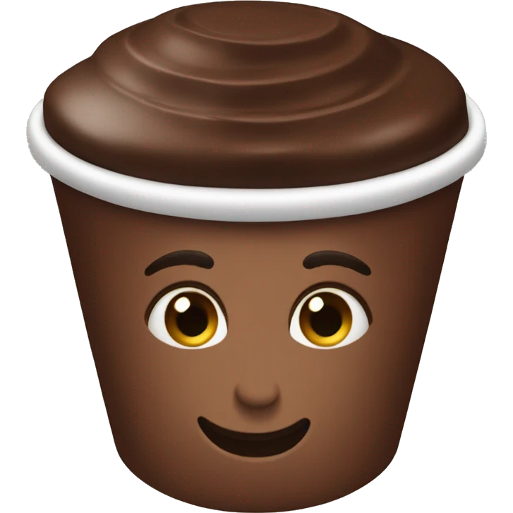 Chocolate cup emoji