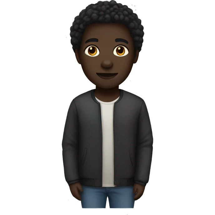 Darkskin person  emoji