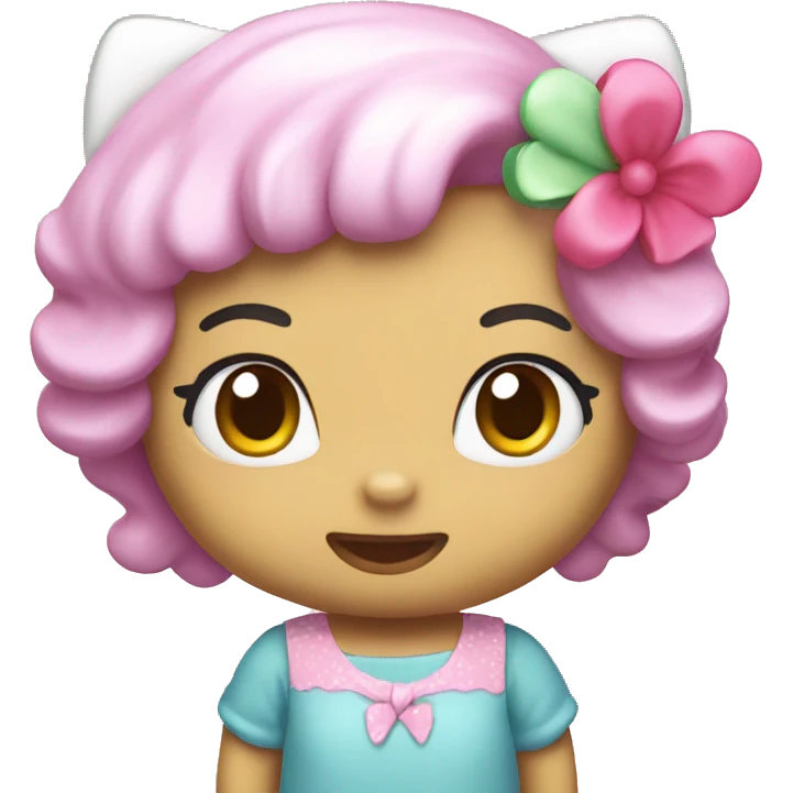 Hello kitty emoji