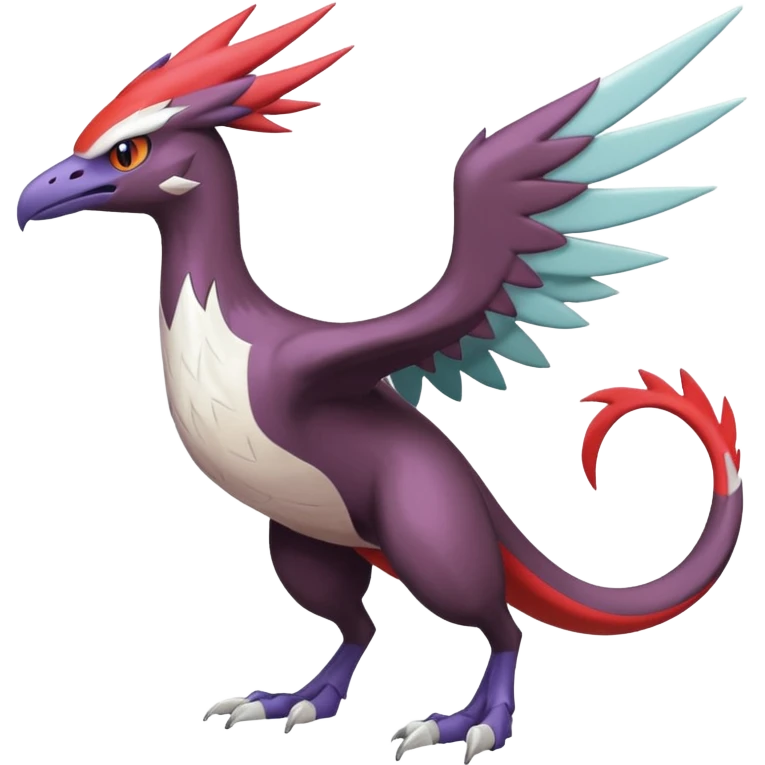  Nargacuga-Latias-Noibat-Noivern-Silvally-Pokémon-Fakémon-fusion (full body) emoji