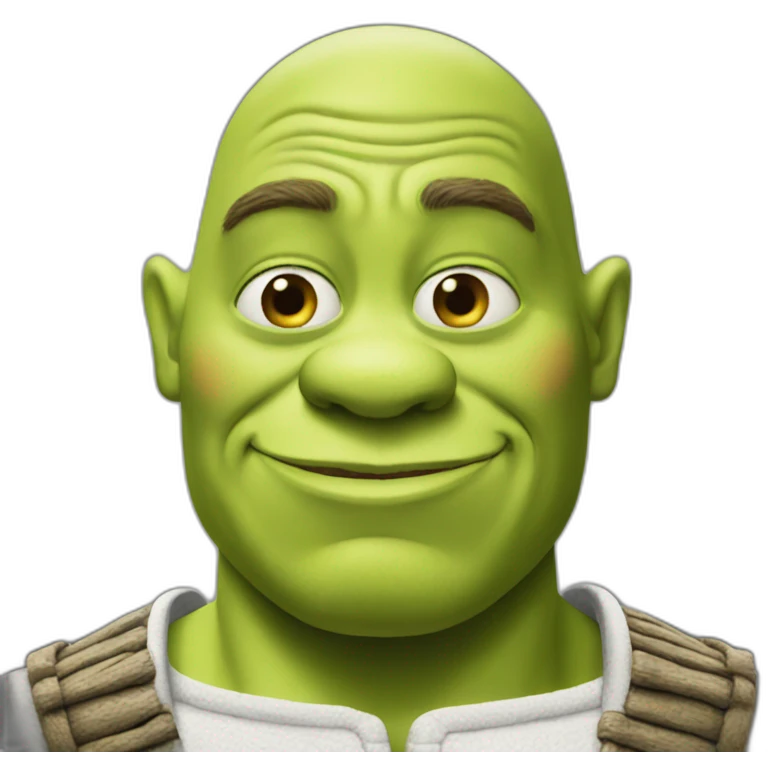 white-shrek emoji
