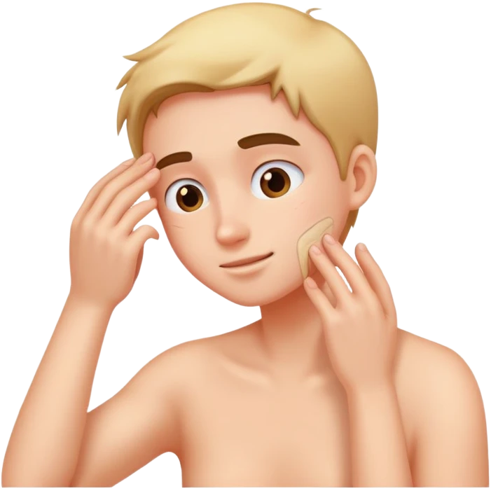 person scratching their skin  emoji