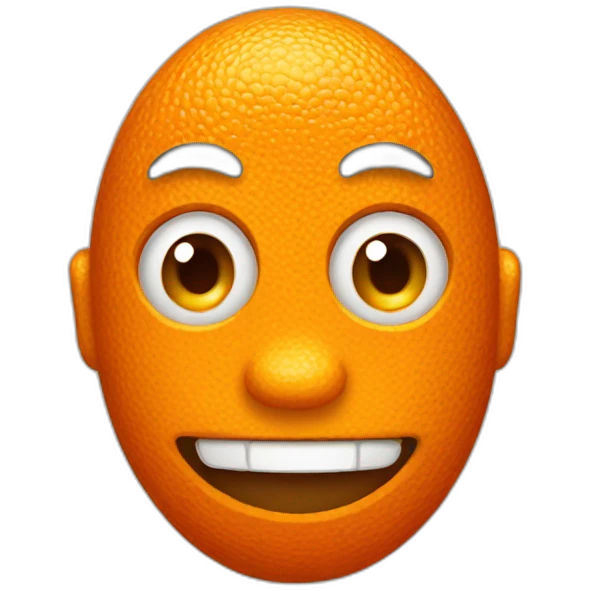 orange emoji