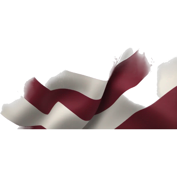 Latvian flag emoji
