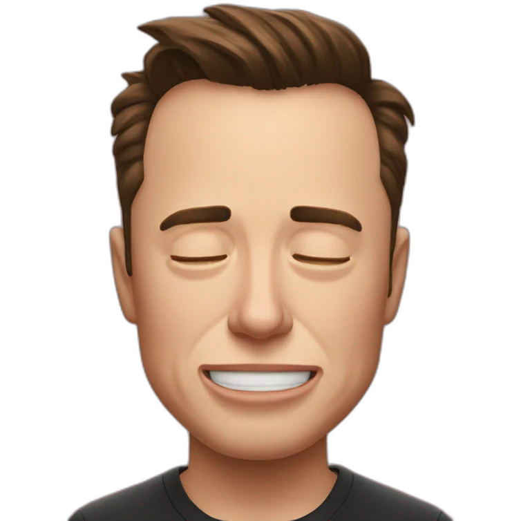 elon musk cry emoji