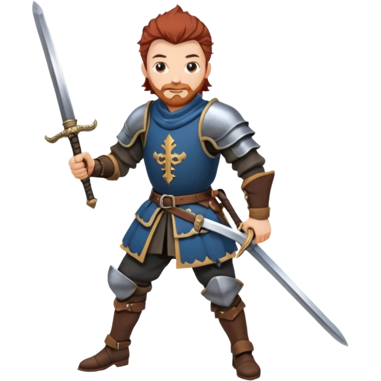 landsknecht swinging a large two handed sword emoji