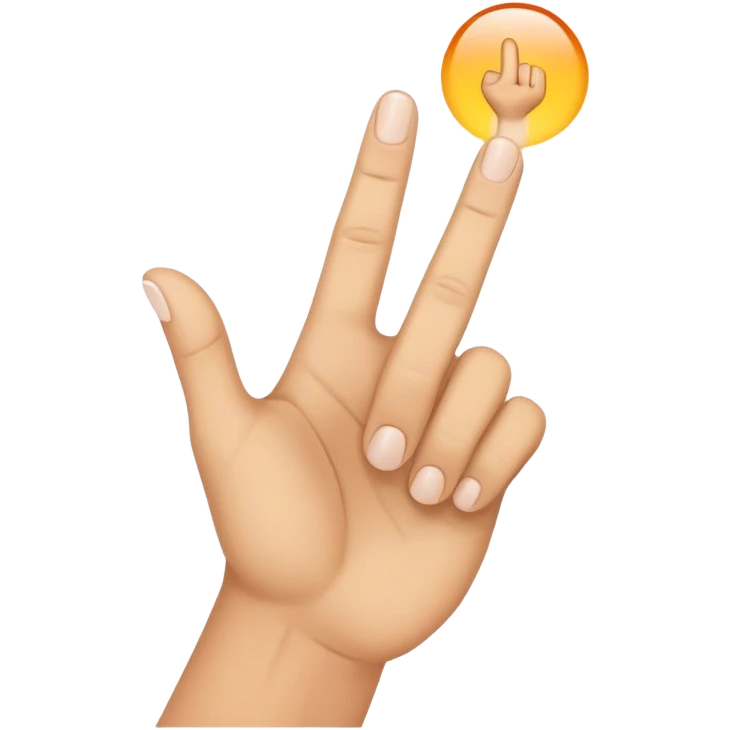 finger tap emoji