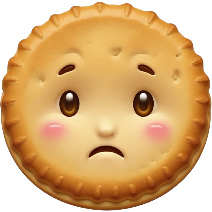 cute biscuit no cream cry with tears emoji