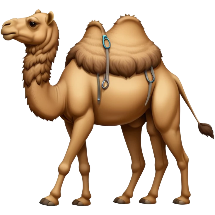 Walking camel emoji