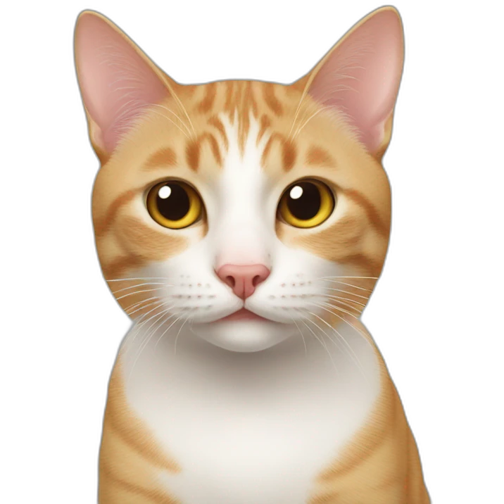 Cat with pig nose emoji