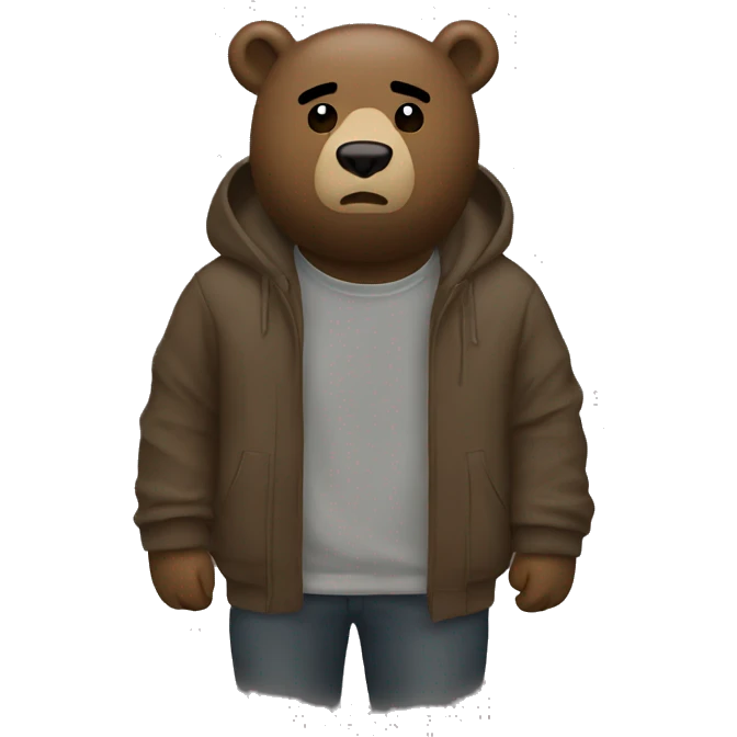 Kanye west bear emoji