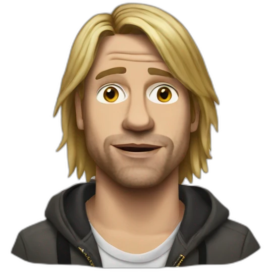 Curt Cobain emoji