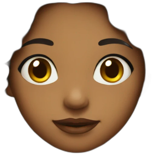 girl with magnolia emoji