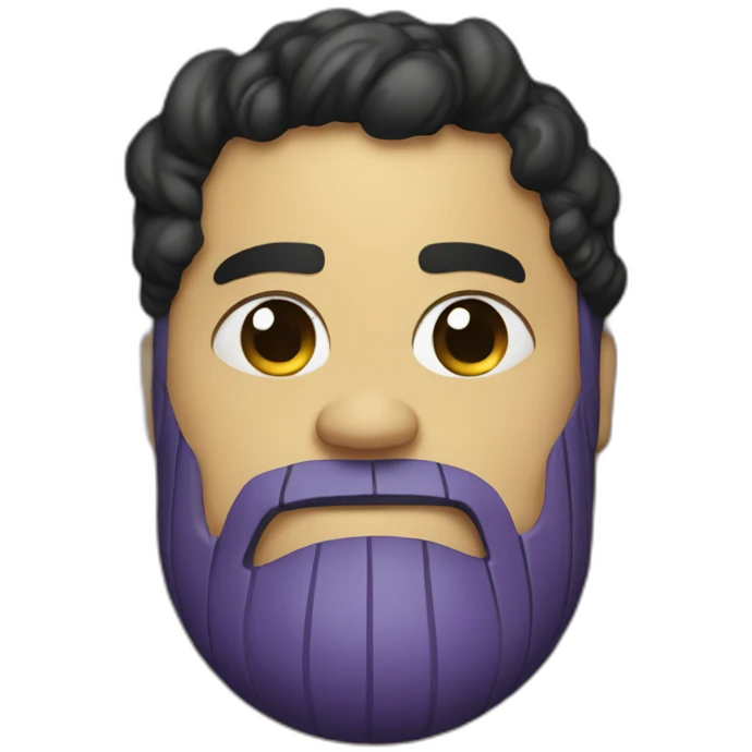 Pregnant thanos emoji