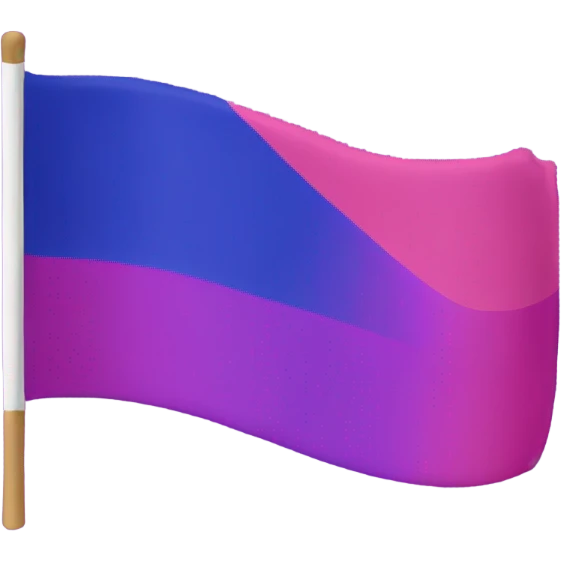 Bisexual flag emoji