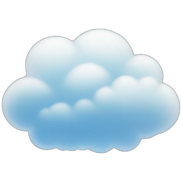 cloud emoji