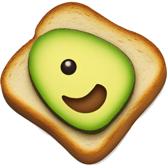 avocado toast emoji