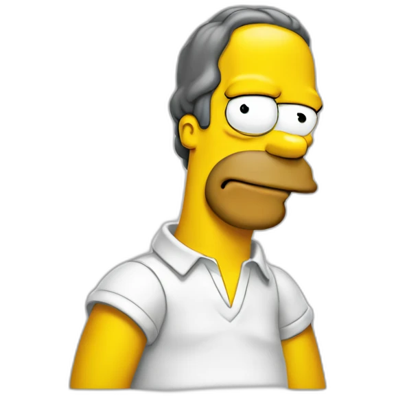Homer simpsons emoji