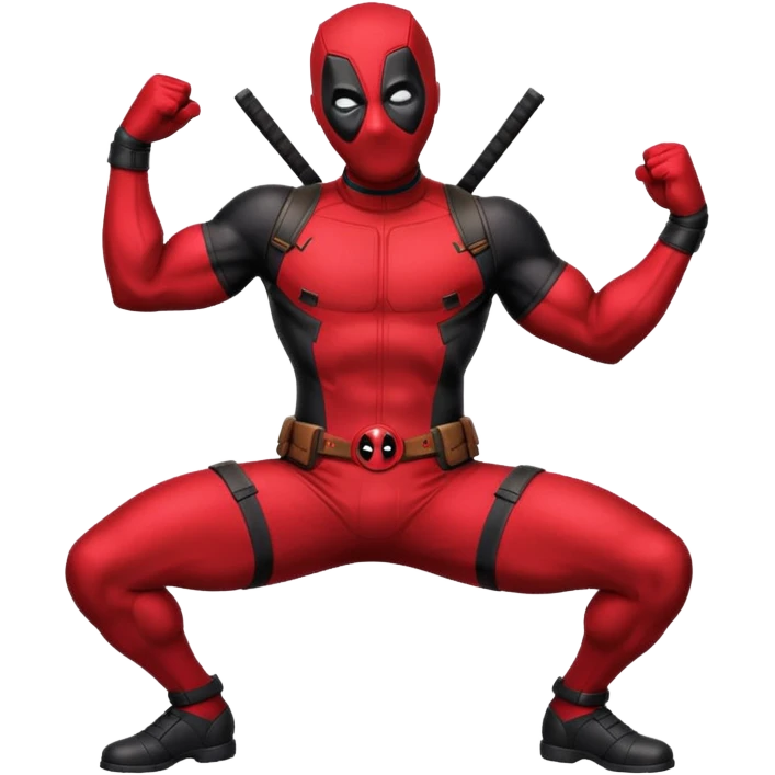 DeadPool from marvel rivals twerking emoji