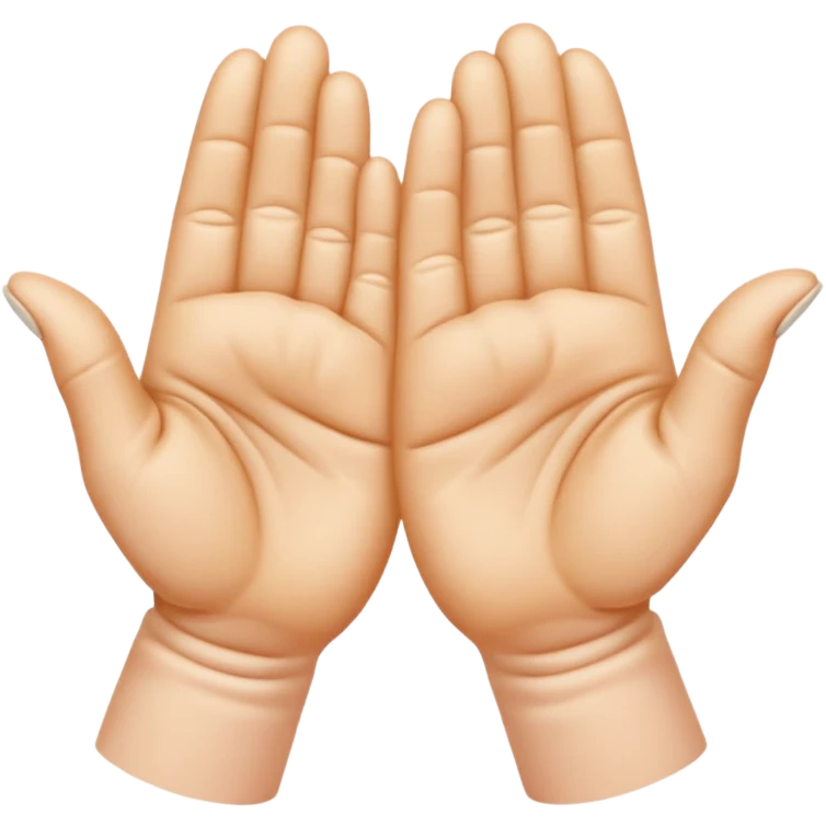 Upside down pinched fingers emoji