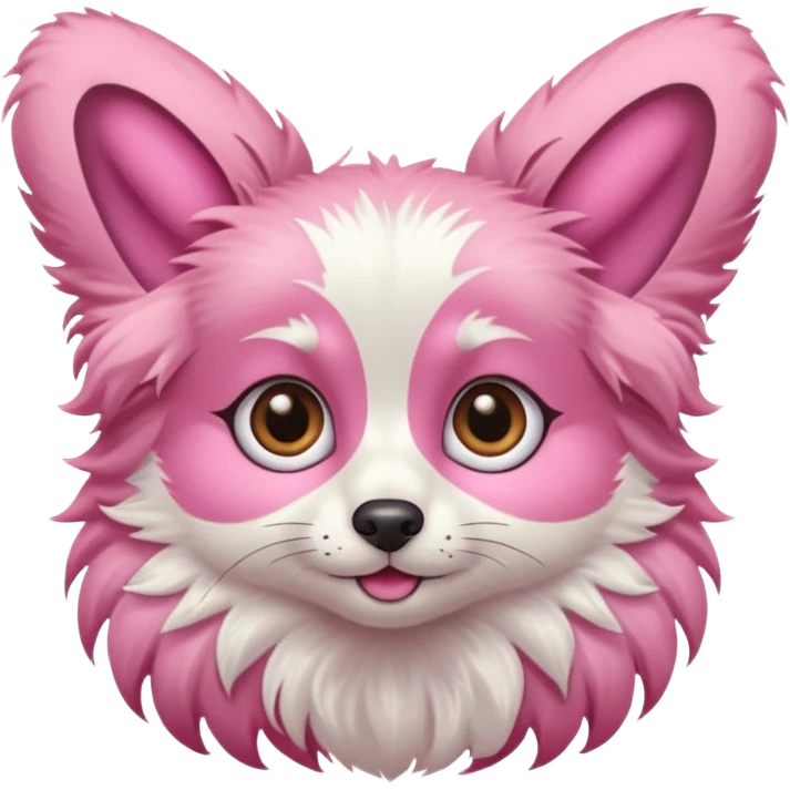papillon rose  emoji