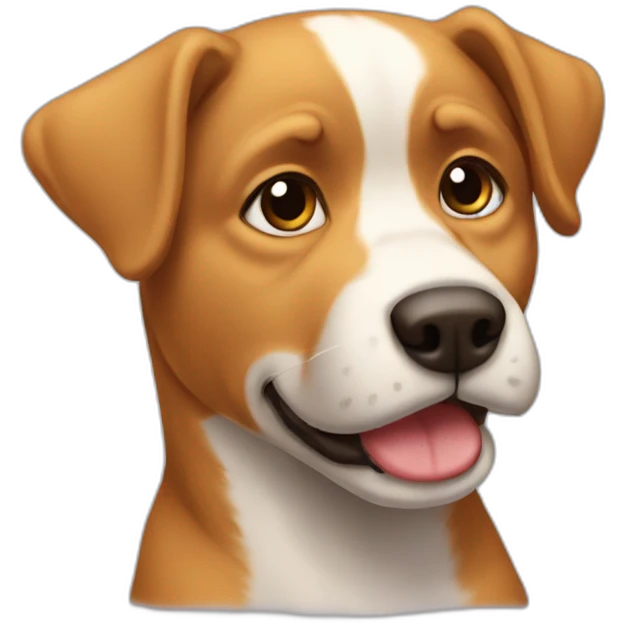 Perro gordo emoji