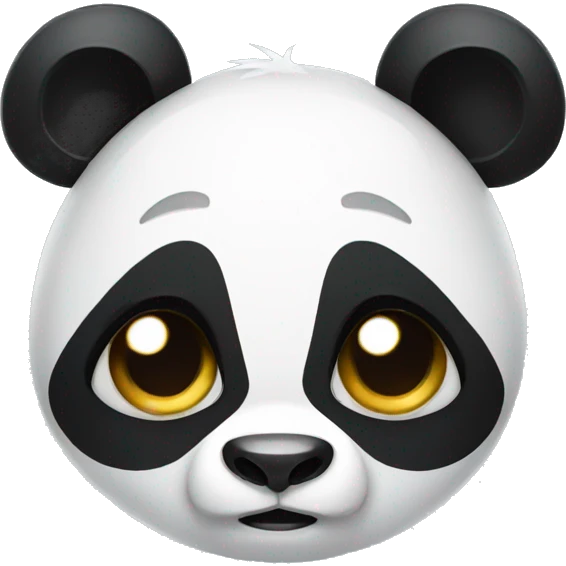 Panda with tears emoji