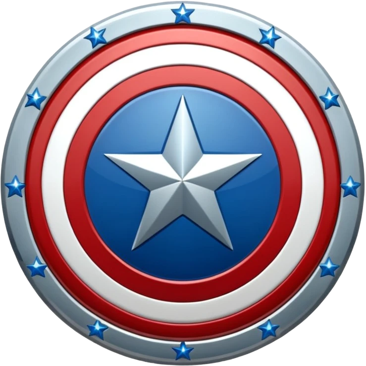 escudo del capitán América emoji