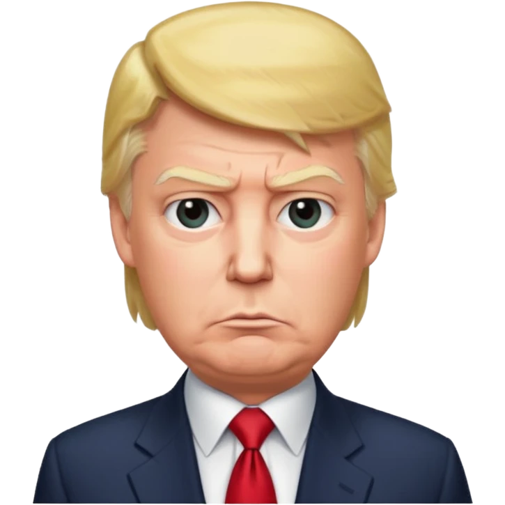 Evil trump emoji