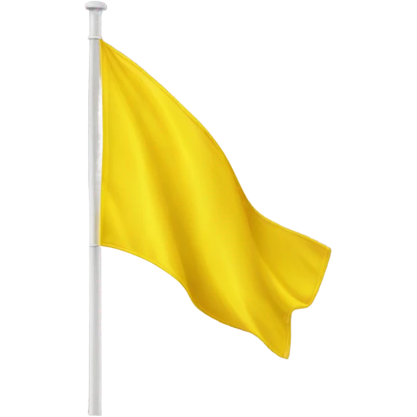 Yellow Race Flag emoji