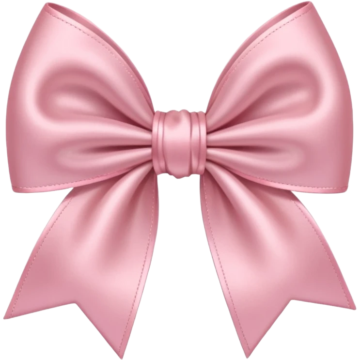 light pink bow emoji