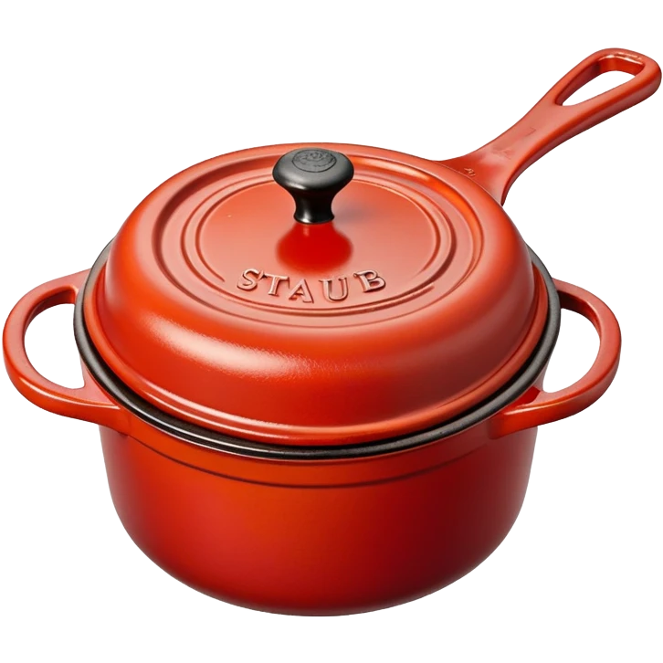 Staub tomato cocotte emoji