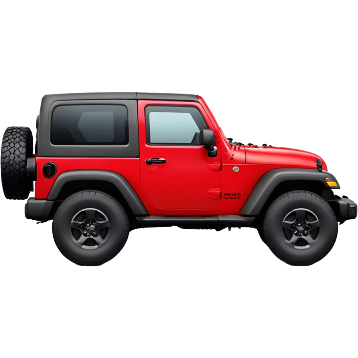 Jeep Wrangler - Jeep (Model Year: 2022) (Iconic colour: Red) emoji