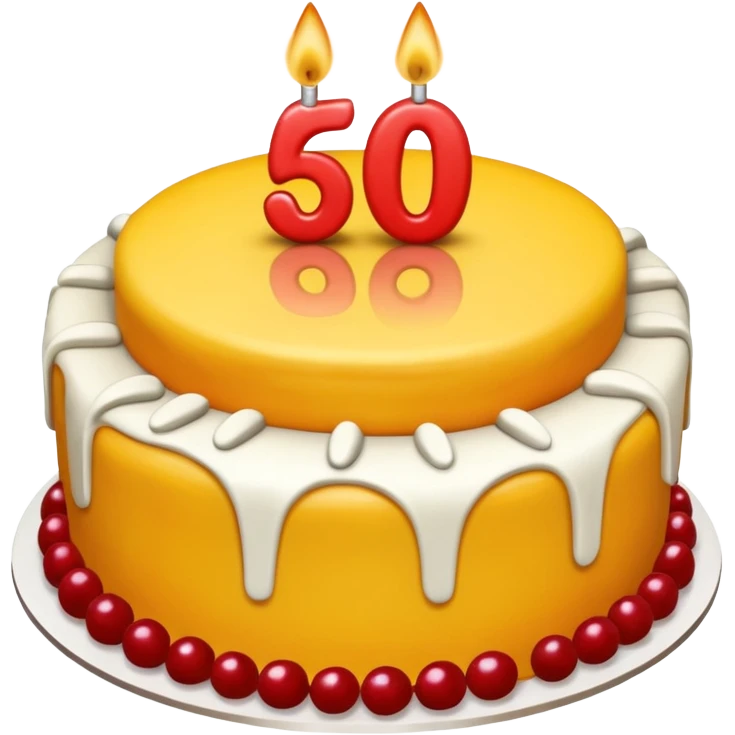 cake with number six on it  emoji