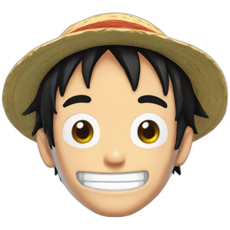 Luffy from One Piece emoji
