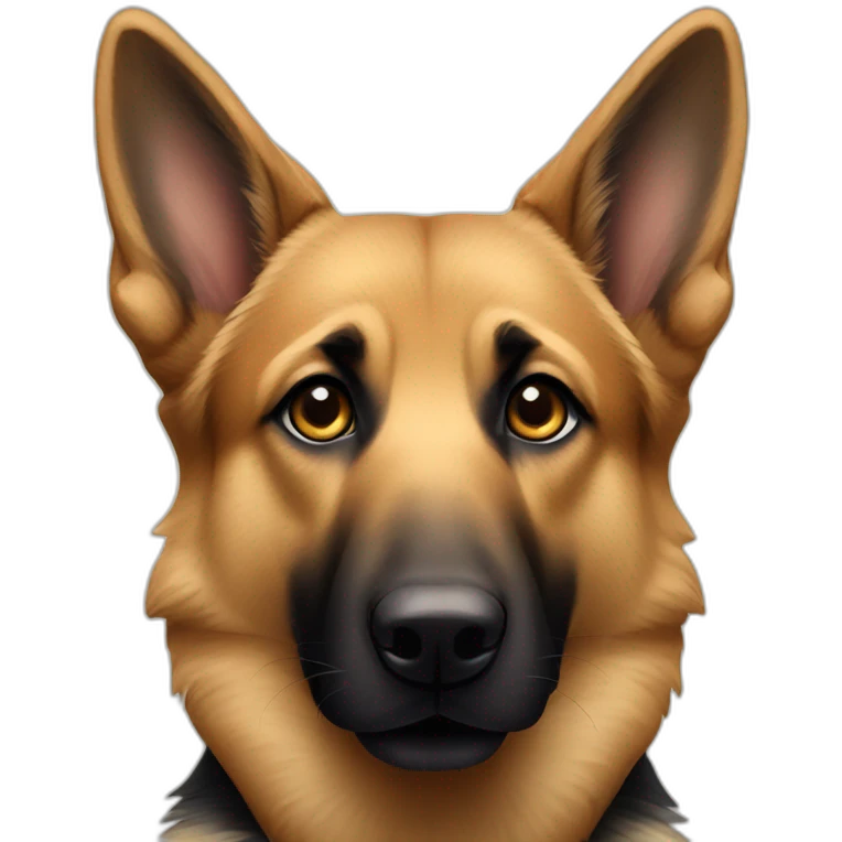 German Shepherd emoji