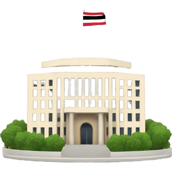 The Iraqi Government building emoji